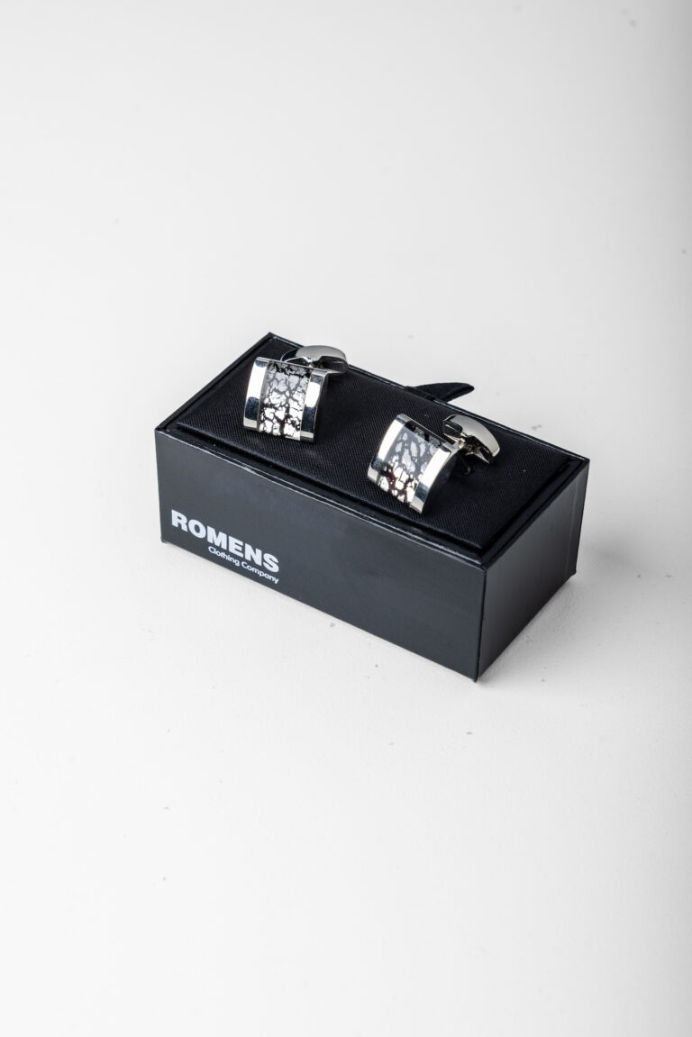 Square Steel Cufflinks